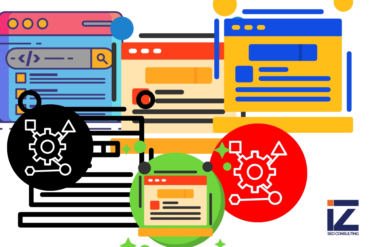 multiple graphs presenting screens with code, explaining the importance of local schema markups